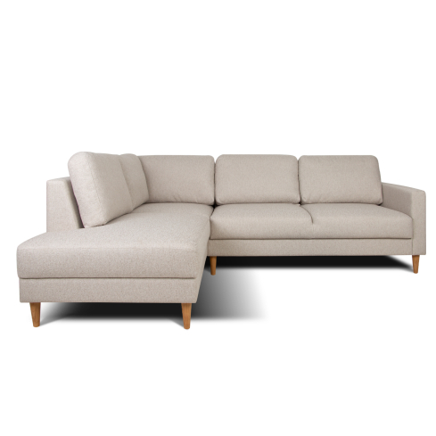 Nurgadiivanvoodi LUGANO vasak beež (Minko 30)