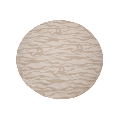 Vaip FISHER valge/beež ümmargune