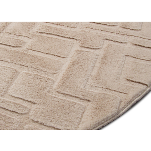 Vaip CINDY kreem ümmargune