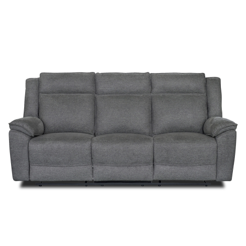 Diivan-recliner GOMEZ tumehall (elektriline)