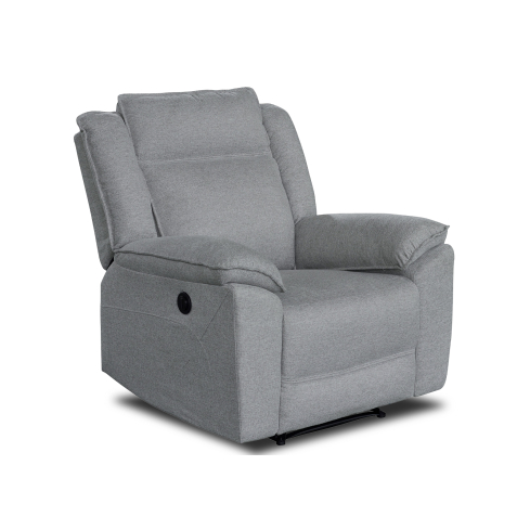 Tugitool-recliner GOMEZ helehall (elektriline)