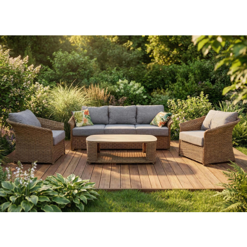 Aiamööblikomplekt DESERTO beež