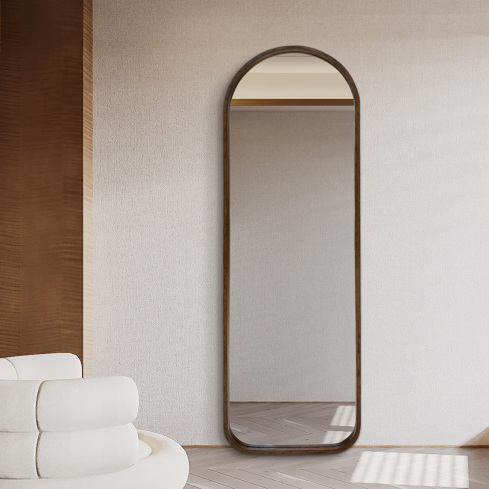 Seinapeegel LILIANA pähkel