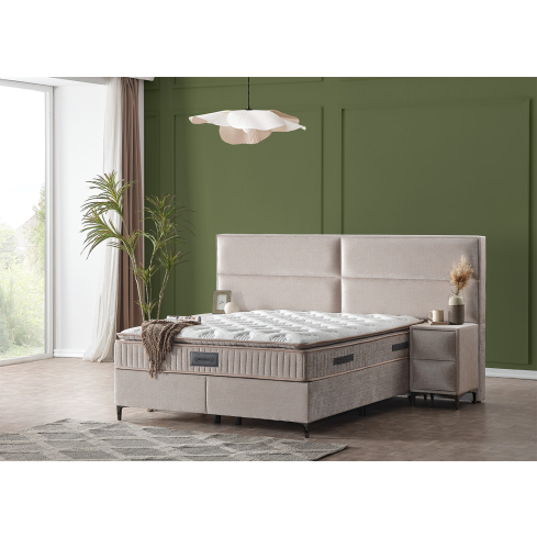 Kontinentaalvoodi MONACO beež öökappidega