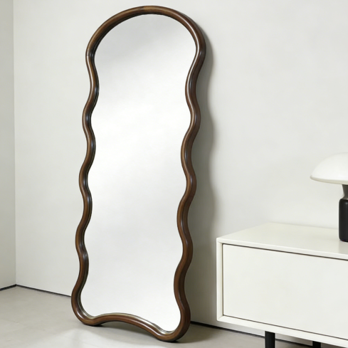 Seinapeegel MIELO pruun