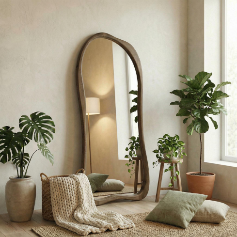 Seinapeegel FILO pruun