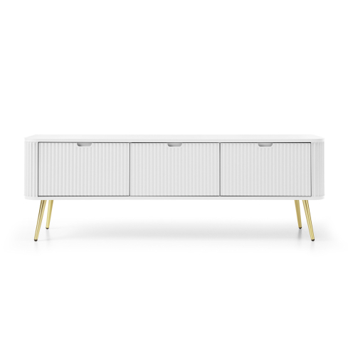 TV-laud ZOVA RTV168 valge/kuldne