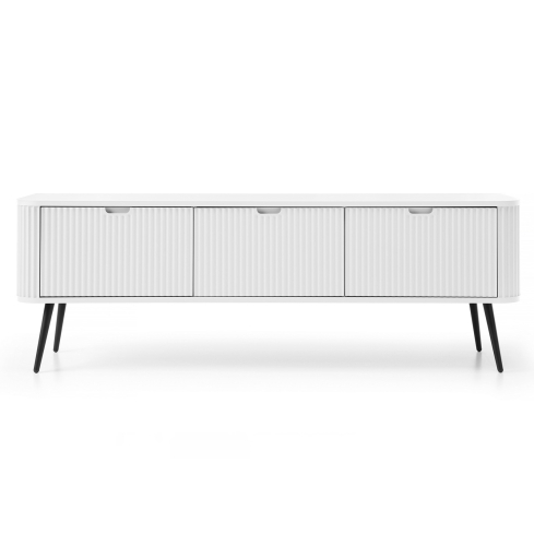 TV-laud ZOVA RTV168 valge/must