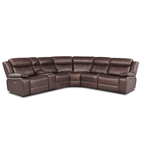 Nurgadiivan-recliner STEVEN pruun