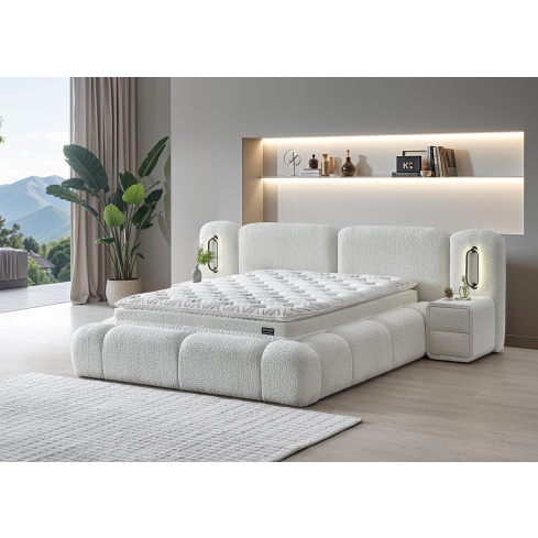 Kontinentaalvoodi BUMBY LUX kreem öökappidega