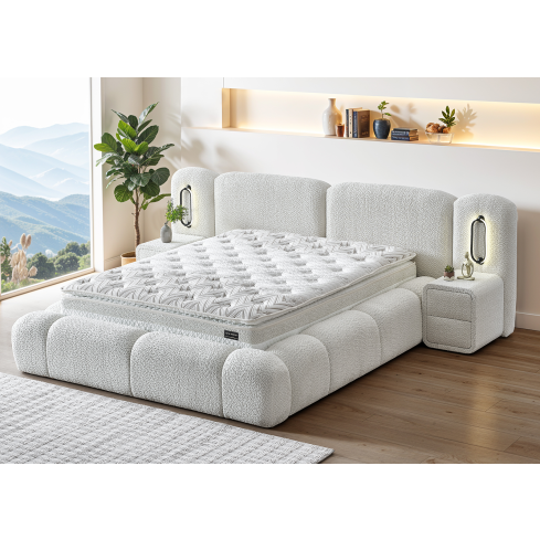 Kontinentaalvoodi BUMBY LUX kreem öökappidega