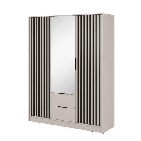 Riidekapp NELLY 3D peegliga kašmiir