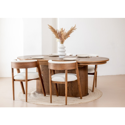 Pikendatav laud MILAN pruun tamm