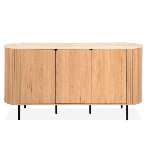 Kummut FABIA 51A travertiin/tamm