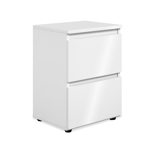 Öökapp LULEA 61A läikiv valge