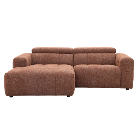 Nurgadiivan-recliner JASMINE oranž