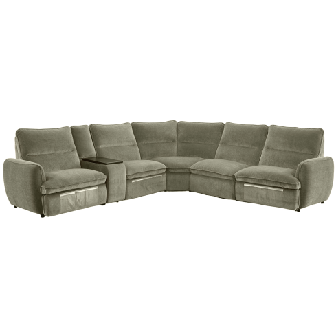 Nurgadiivan-recliner STARK roheline