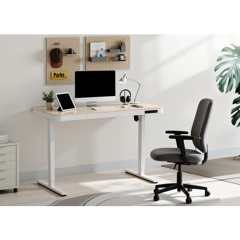 Reguleeritav laud ELEVATE beež/valge