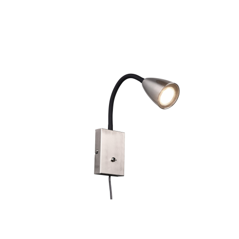 Seinalamp WANDA matt nikkel