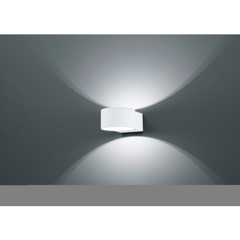 Seinalamp LACAPO matt valge