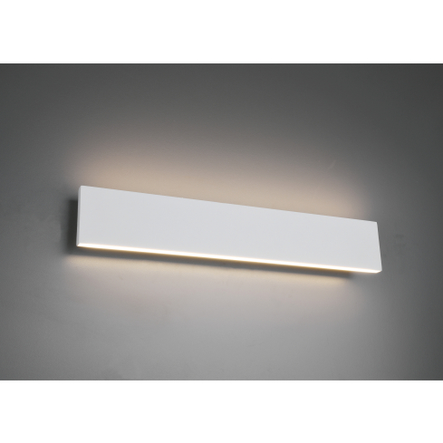 Seinalamp CONCHA 46,5 cm matt valge