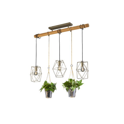 Rippvalgusti PLANT antiik nikkel