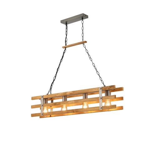 Rippvalgusti KHAN antiik nikkel