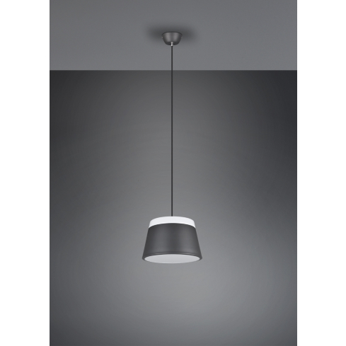 Rippvalgusti BARONESS 25 cm antratsiit