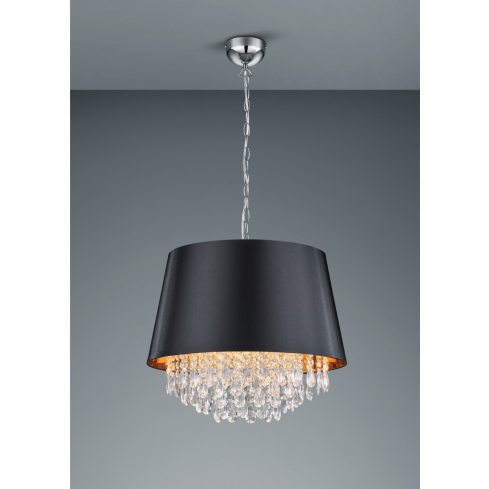 Rippvalgusti LORELEY must/kuldne