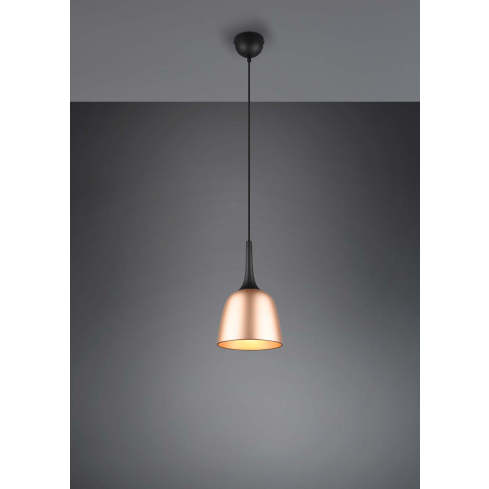 Rippvalgusti CHIRON 20 cm matt kuldne