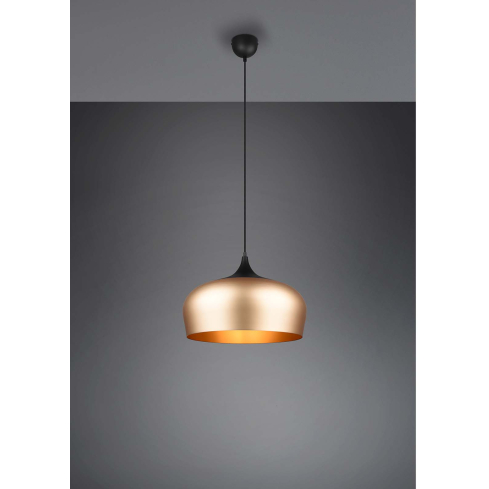 Rippvalgusti CHIRON 45 cm matt kuldne