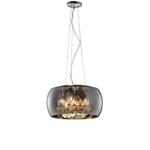 Rippvalgusti VAPORE 5xG9 kroom