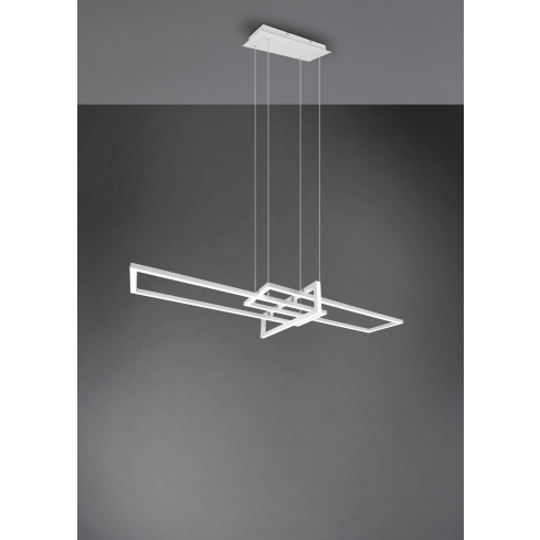 Rippvalgusti SALINAS matt valge