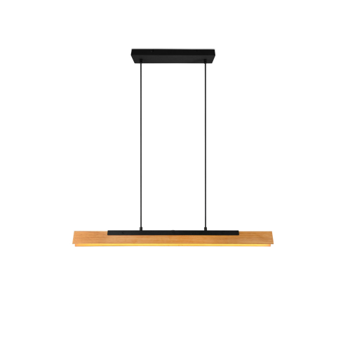 Rippvalgusti KERALA matt must/puit