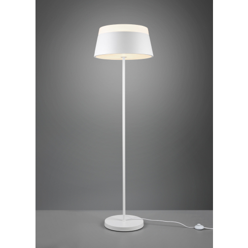 Põrandalamp BARONESS matt valge