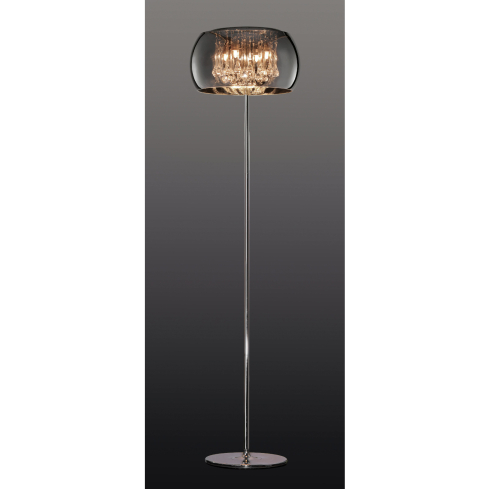 Põrandalamp VAPORE 4xG9 kroom