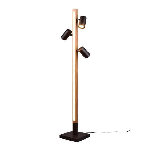 Põrandalamp MARLEY matt must/metall