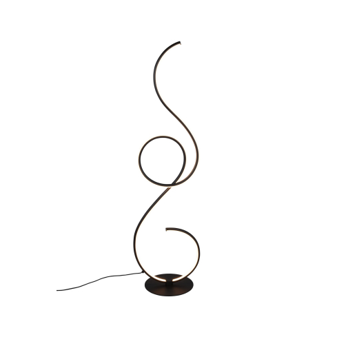 Põrandalamp JIVE matt must