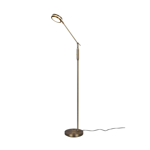 Põrandalamp FRANKLIN vana messing