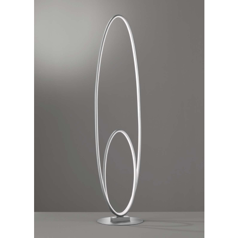 Põrandalamp AVUS matt nikkel