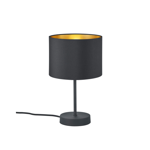 Laualamp HOSTEL matt must/kuldne