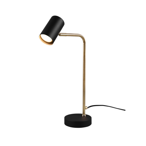 Laualamp MARLEY matt kuldne/matt must