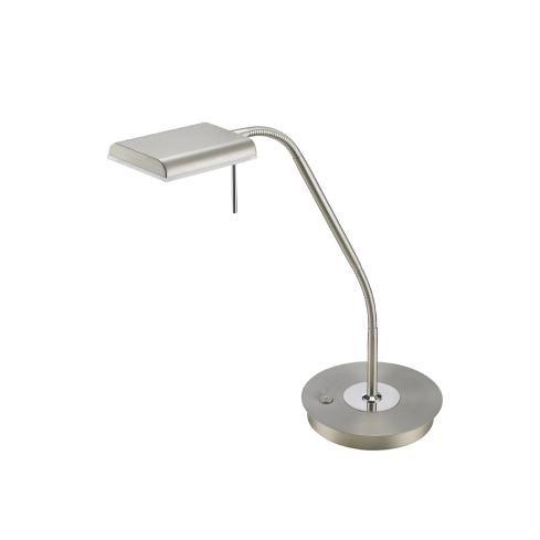 Laualamp BERGAMO matt nikkel