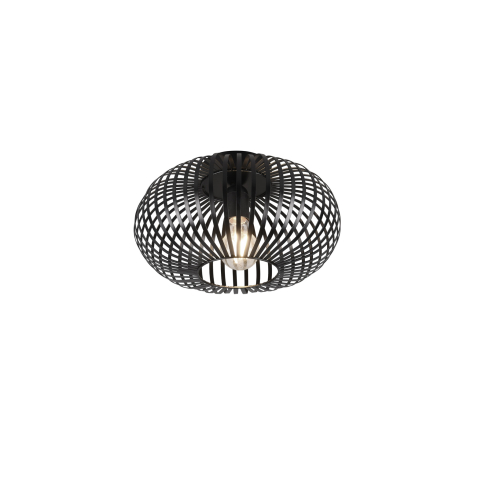 Laelamp JOHANN 30 cm matt must