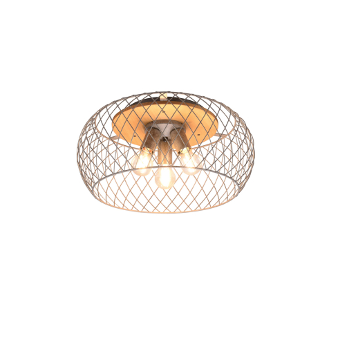 Laelamp TAMIL antiik nikkel/puit