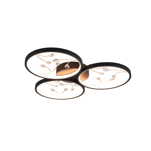 Laelamp GROOVY 3-ne matt must