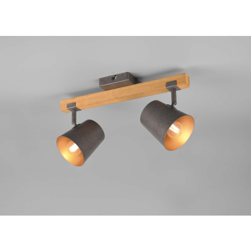 Laelamp BELL 2-ne antiik nikkel