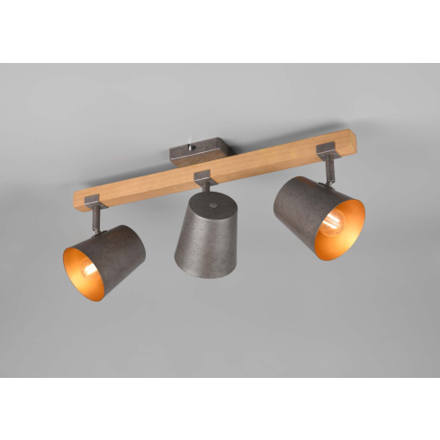 Laelamp BELL 3-ne antiik nikkel