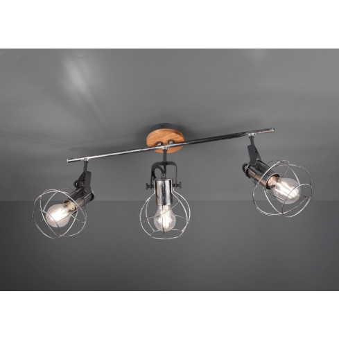 Laelamp MADRAS 3-ne antiik hõbe