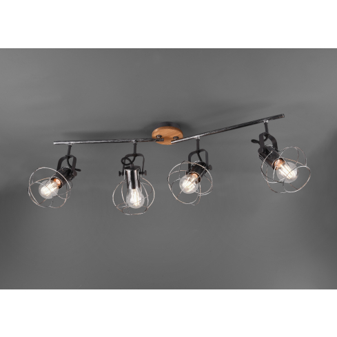 Laelamp MADRAS 4-ne antiik hõbe